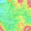 Králíky topographic map, elevation, terrain