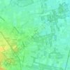 Hall topographic map, elevation, terrain