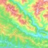 Dadahu topographic map, elevation, terrain