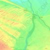 Yagoua topographic map, elevation, terrain
