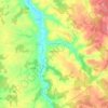 Ambernac topographic map, elevation, terrain