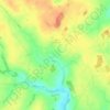 Flowton topographic map, elevation, terrain