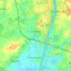 Schafstedt topographic map, elevation, terrain