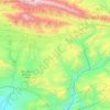 دهستان ابرشیوه topographic map, elevation, terrain