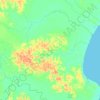 Cengal topographic map, elevation, terrain