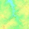 Worlingworth topographic map, elevation, terrain