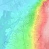 74140 topographic map, elevation, terrain