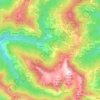 Bargagli topographic map, elevation, terrain