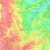 Mansfield topographic map, elevation, terrain