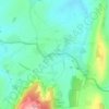 Lea topographic map, elevation, terrain