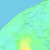 Tangaran topographic map, elevation, terrain