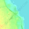 Port Hope topographic map, elevation, terrain