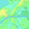 Sehestedt topographic map, elevation, terrain