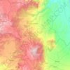 Eldama Ravine topographic map, elevation, terrain