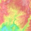 Mondrepuis topographic map, elevation, terrain