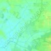 Twigworth topographic map, elevation, terrain