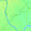 Naugaon topographic map, elevation, terrain