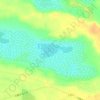 洋水海子 topographic map, elevation, terrain