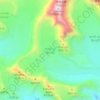 Changri Nup Glacier topographic map, elevation, terrain