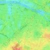 Square Boucicaut topographic map, elevation, terrain