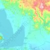 Tipitapa (Municipio) topographic map, elevation, terrain