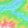 Landeck topographic map, elevation, terrain
