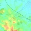 Minety topographic map, elevation, terrain