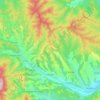 Câmpuri topographic map, elevation, terrain