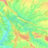 Helechosa de los Montes topographic map, elevation, terrain