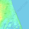 Vakadu topographic map, elevation, terrain