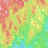 East River topographic map, elevation, terrain
