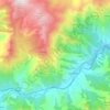 Canavaggia topographic map, elevation, terrain