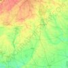 Flint River topographic map, elevation, terrain