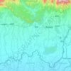 Jhapa topographic map, elevation, terrain