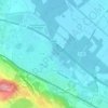 La Verpillière topographic map, elevation, terrain