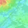 Monmouth Junction topographic map, elevation, terrain