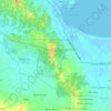 Blang Mangat topographic map, elevation, terrain