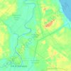 Kecamatan Pusako topographic map, elevation, terrain