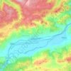 Pamukova topographic map, elevation, terrain