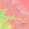 Mugu topographic map, elevation, terrain