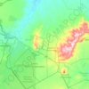 Kinanie ward topographic map, elevation, terrain