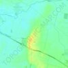 Foston topographic map, elevation, terrain