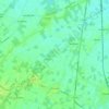 Ravarino topographic map, elevation, terrain