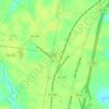 Jarratt topographic map, elevation, terrain