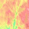 Parkano topographic map, elevation, terrain