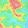 Kumbu topographic map, elevation, terrain