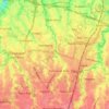 Pancoran Mas topographic map, elevation, terrain
