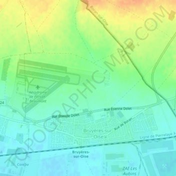 95820 topographic map, elevation, terrain