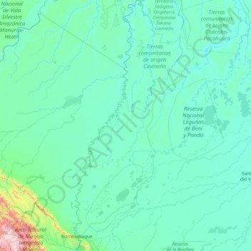 Reyes topographic map, elevation, terrain