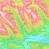 Schöder topographic map, elevation, terrain